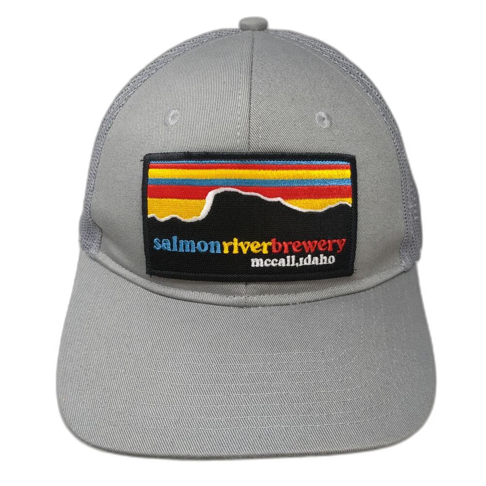 Port Authority Salmon River Brewery Idaho Gray Trucker Hat One Size Snapback